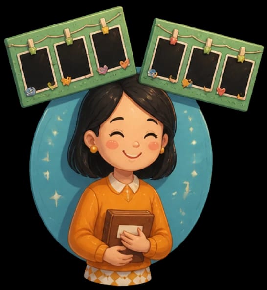 写真を選ぶステップのイラスト